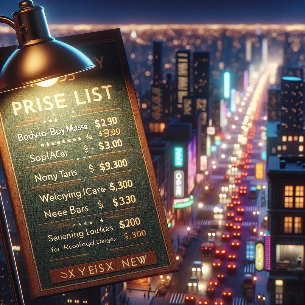 ody to body massage price. Manhattan’s Nightlife: Where to Go After Your Massage фото