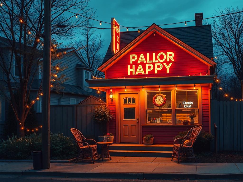 parlor happy ending. Neighborhood notes